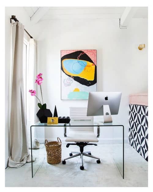 Colorful Abstract Original Painting | Oil And Acrylic Painting in Paintings by Elisa Gomez Art. Item composed of canvas