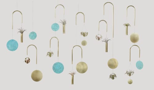 Maui Collection | Wall Sculpture in Wall Hangings by Circle & Line | Four Seasons Resort Maui at Wailea in Wailea-Makena. Item made of brass
