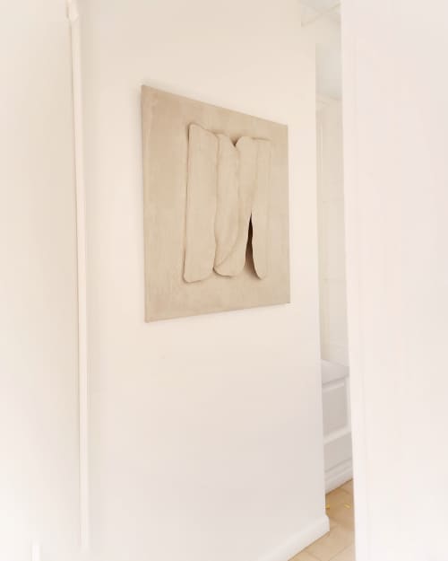 Magmatic Stones | Wall Sculpture in Wall Hangings by Anna Carmona. Item made of fabric