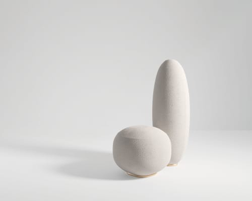 Balancing Rock Armchair | Chairs by SECOLO. Item made of stone
