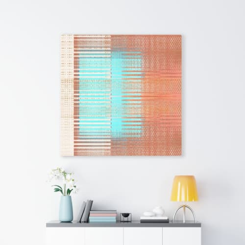 Minimal 16946 | Prints by Rica Belna. Item made of canvas