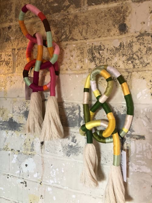 The Recoil | Macrame Wall Hanging in Wall Hangings by Sand+Suede | Central station in Morongo Valley. Item made of fiber compatible with boho and eclectic & maximalism style