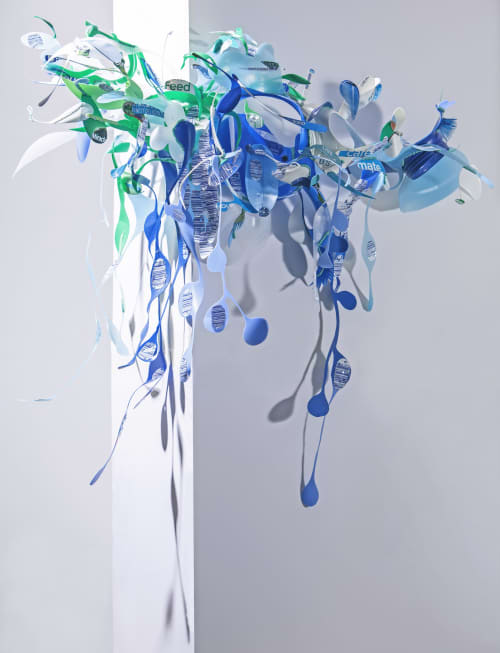 Infinite Content (#1) | Wall Sculpture in Wall Hangings by Aurora Robson. Item made of synthetic