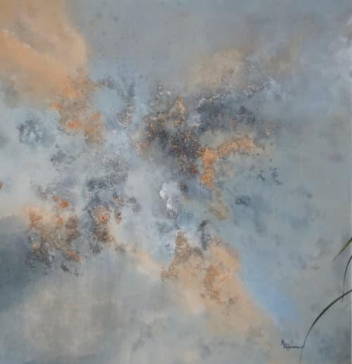 Silent stream. SOLD | Oil And Acrylic Painting in Paintings by Margaret Alice Høiesen