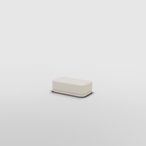 Slim Cube Ottoman | Benches & Ottomans by Bend Goods