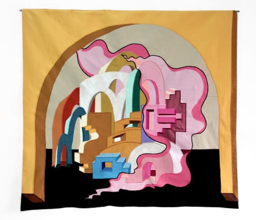 The Big Picture | Tapestry in Wall Hangings by Dre McLeod | Columbus in Columbus. Item made of linen