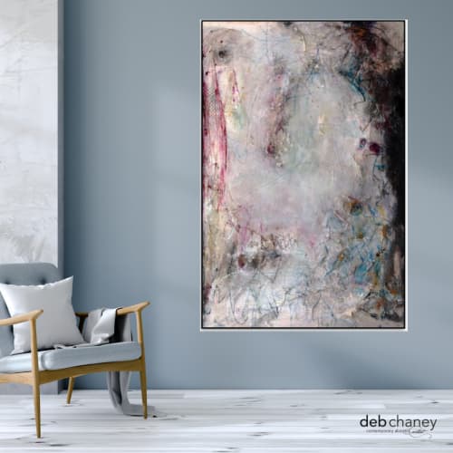 Listen To The Child | Mixed Media by Deb Chaney Contemporary Abstract Artist. Item made of canvas
