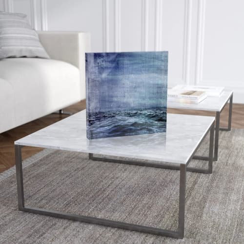 OCEAN ELEVEN II Acrylic Prism Art Object | Prints by Sven Pfrommer. Item composed of synthetic