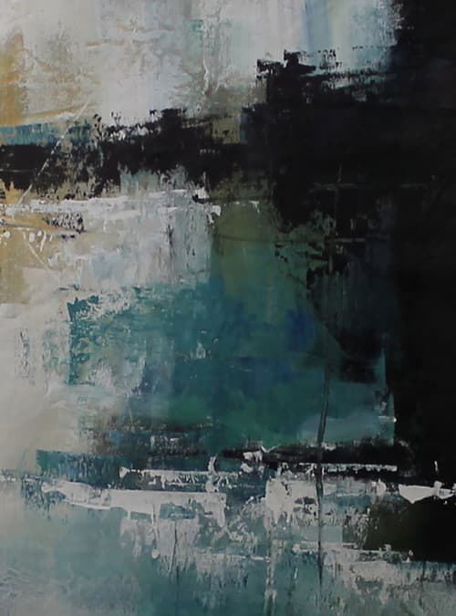 Midnight Sky | Oil And Acrylic Painting in Paintings by Jane Robinson. Item composed of canvas