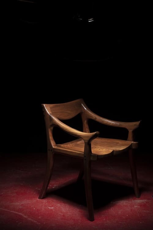 Katahdin Chair | Lounge Chair in Chairs by Fletcher House Furniture | Fletcher House Furniture in Westford. Item composed of wood