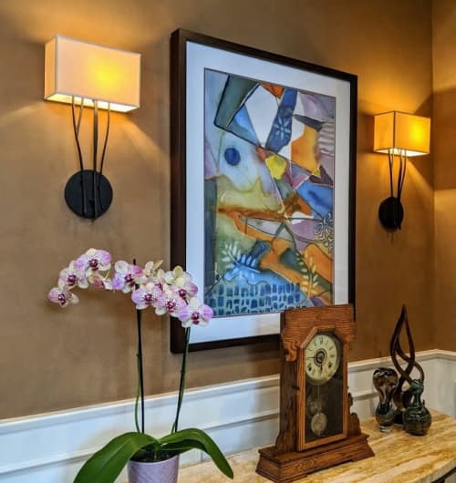 Abstract I | Prints by Claudia E. Kazachinsky. Item composed of paper