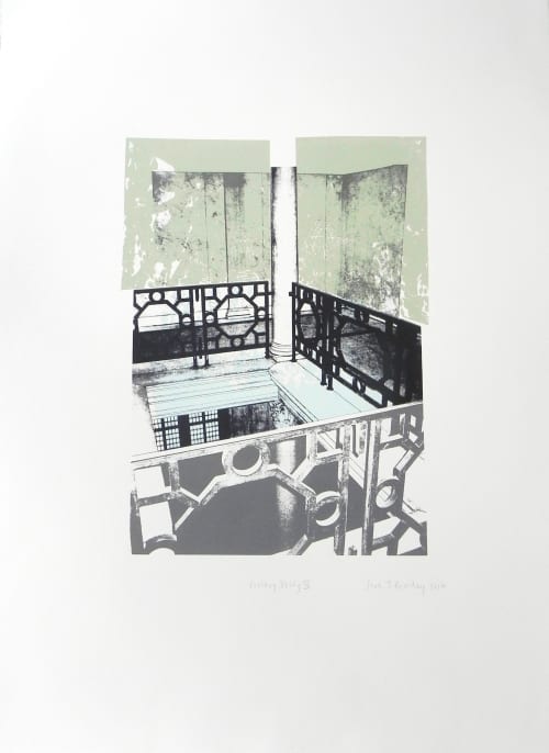 Poultry Study IV Print from The Ned series | Prints by Sara J Beazley. Item made of paper