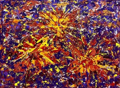 Feeling the Love and Energy of People | Oil And Acrylic Painting in Paintings by Reade C Gloeckner Fine Art. Item composed of canvas and synthetic