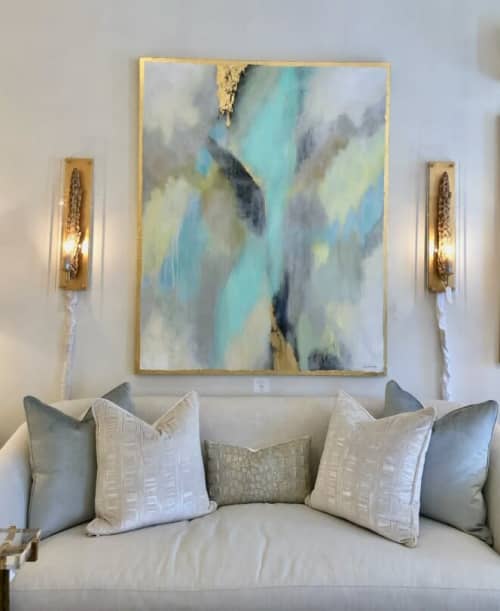 Lori Sperier Art | Mixed Media by Lori Sperier Art | The French Mix by Jennifer DiCerbo in Covington. Item composed of canvas and synthetic