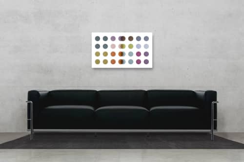Abstract Print 'Printemps' | Prints by Scott Woodward Meyers Art. Item composed of paper compatible with minimalism and mid century modern style