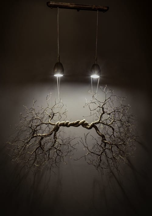 Roots of Destiny | Pendants by F+M FOS - Anna Maria Fragiskos Bitros. Item made of copper works with modern style