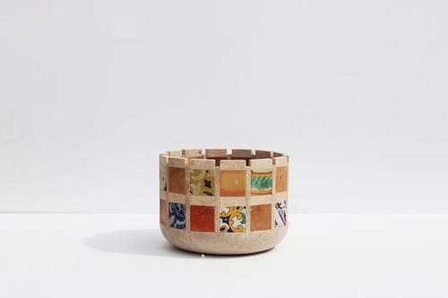 Quadrati - colore | Planter in Vases & Vessels by gumdesign. Item composed of marble compatible with modern style