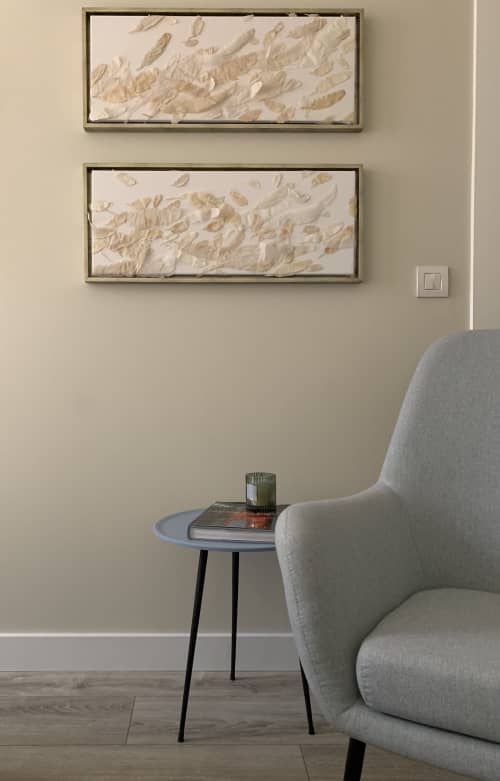 Photosynthesis | Mixed Media by Vero Gonzalez Ugarte. Item made of linen with paper