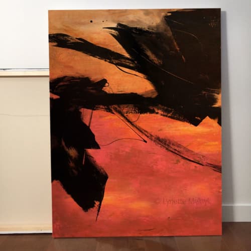 Smile Wider | Oil And Acrylic Painting in Paintings by Lynette Melnyk. Item made of canvas