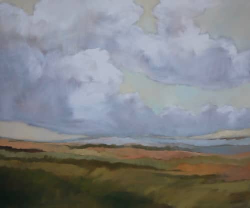 Wedding Commission | Oil And Acrylic Painting in Paintings by Caroline Adams. Item made of canvas with synthetic