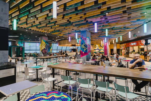 Foodstacja | Interior Design by MIXD | Pasaż Grunwaldzki in Wrocław