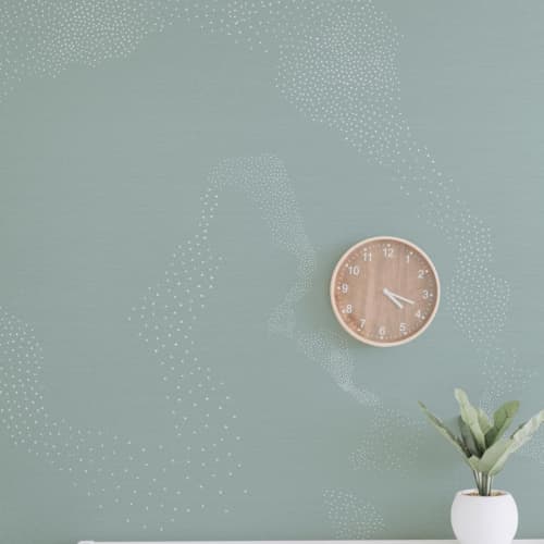 Migration | Spring | Wallpaper in Wall Treatments by Jill Malek Wallpaper. Item made of fabric with paper