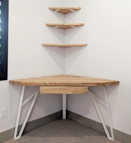 Custom Corner Desk by Atla Wescover Tables
