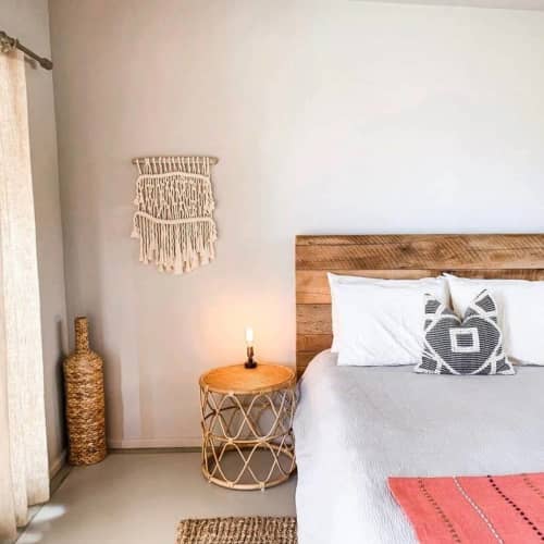 Float | Macrame Wall Hanging in Wall Hangings by Eve Gradilla | Rancho Relaxo in Rancho Mirage. Item composed of cotton