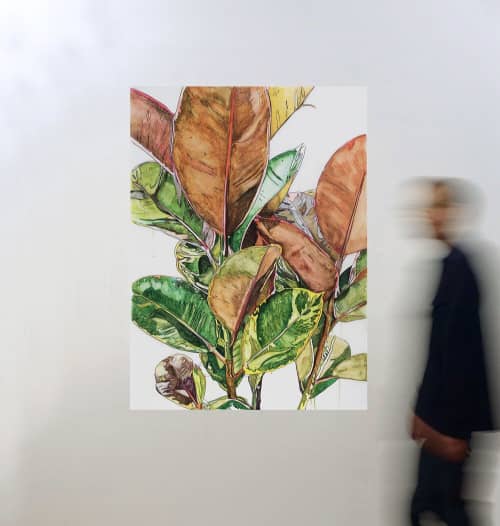Ruby Ficus (print) | Paintings by Jeremy Wagner Studio