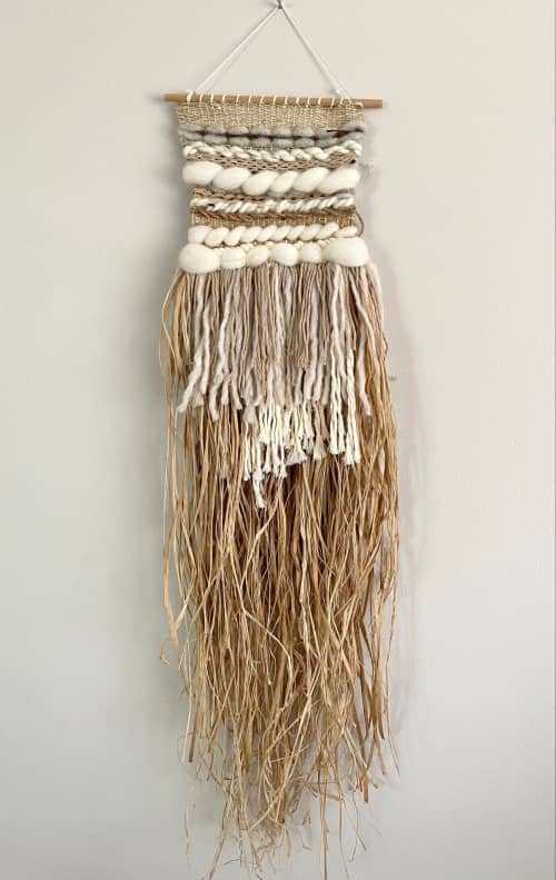 Raffia & Woven Wall Hanging by Karen louise | Wescover Wall Hangings