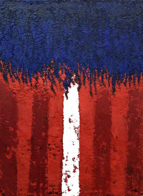 America, Let’s Stand Together | Oil And Acrylic Painting in Paintings by Reade C Gloeckner Fine Art. Item composed of canvas & synthetic