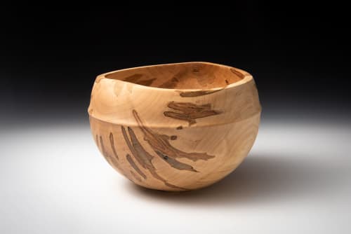 Ambrosia Maple Bowl | Decorative Bowl in Decorative Objects by Louis Wallach Designs. Item made of maple wood