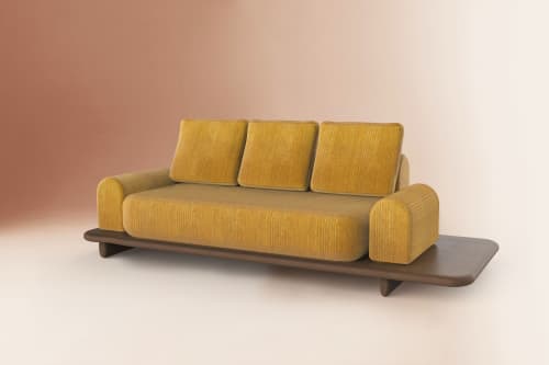 Moreto sofa | Couch in Couches & Sofas by Dovain Studio. Item composed of wood and fabric