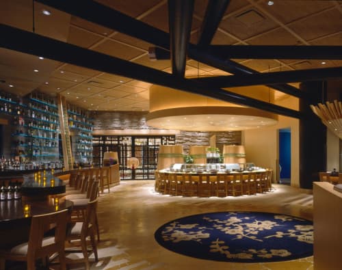 SPRAY (custom) | Area Rug in Rugs by Emma Gardner Design, LLC | Wynn Hotel Las Vegas in Las Vegas. Item made of wool with fiber