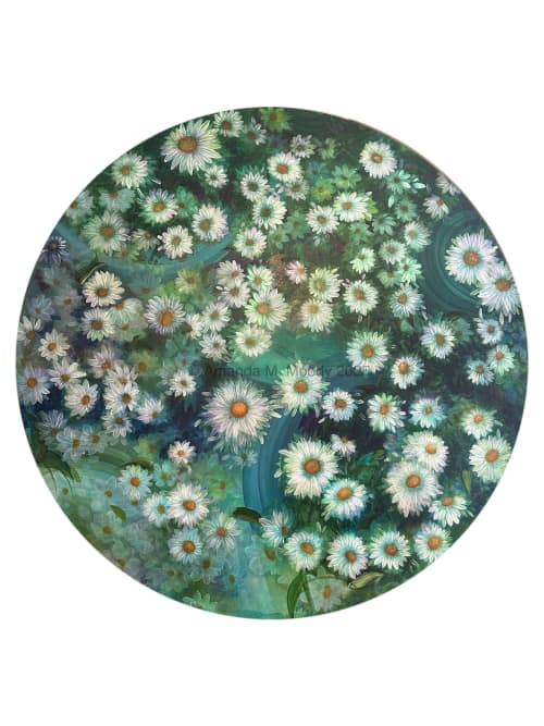 to whatever end | Mixed Media in Paintings by Amanda M Moody. Item made of wood & synthetic compatible with boho and contemporary style