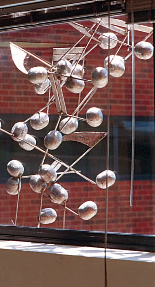 Effervescence | Public Sculptures by Dave Caudill | University of Louisville in Louisville. Item made of steel