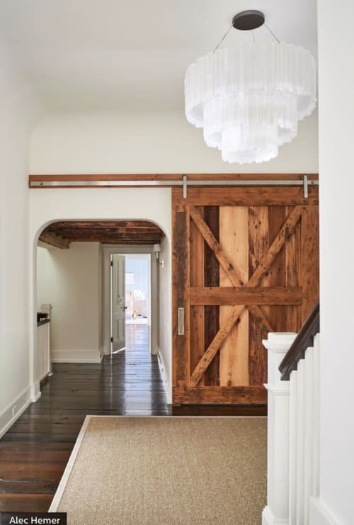 3 tier Selenite Chandelier | Chandeliers by Ron Dier Design | Private Residence, East Hampton in East Hampton
