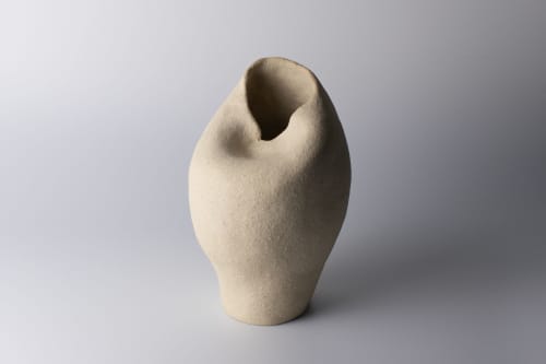 freeform vessel 25 | Vase in Vases & Vessels by Ashley Perez. Item made of ceramic works with minimalism & contemporary style
