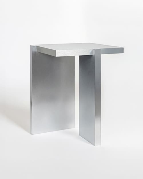 Dolmen Side Table | Tables by Yet Design Studio. Item made of wood & metal compatible with minimalism style