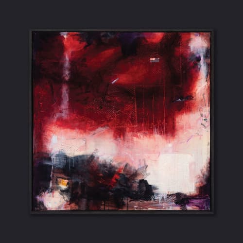 To Strive, To Seek, To Find And Not to Yield | Oil And Acrylic Painting in Paintings by Angela Licciardi Art. Item made of canvas with synthetic