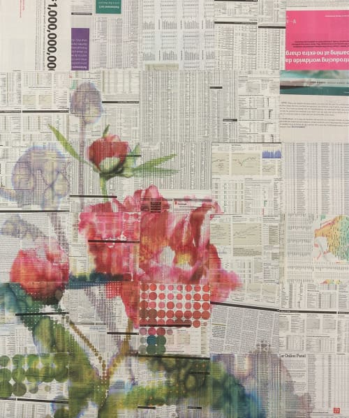 In The Coming Days and Weeks | Mixed Media by Phillip Hua. Item composed of paper & synthetic