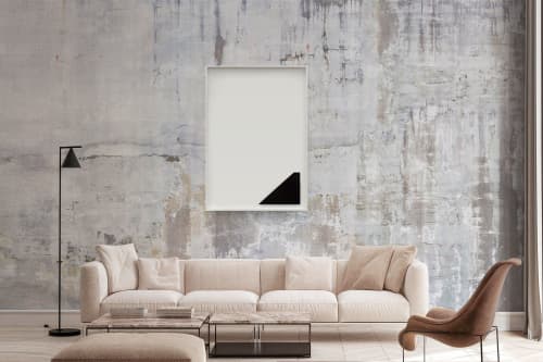Memories #03 | Mixed Media by Cristian Stefanescu. Item composed of wood and paper in minimalism or mid century modern style