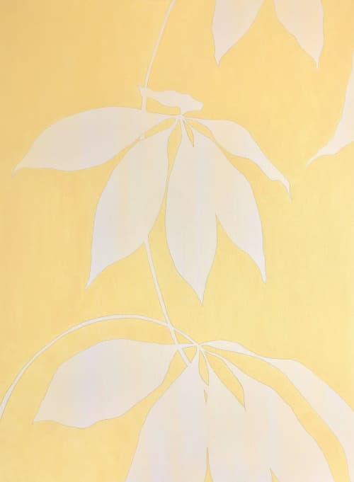 Sunlight (40 x 30" acrylic painting) | Oil And Acrylic Painting in Paintings by Christine So. Item made of canvas works with boho & country & farmhouse style