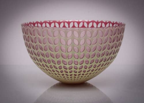 Large Petal Bowl | Dinnerware by Carrie Gustafson. Item composed of glass