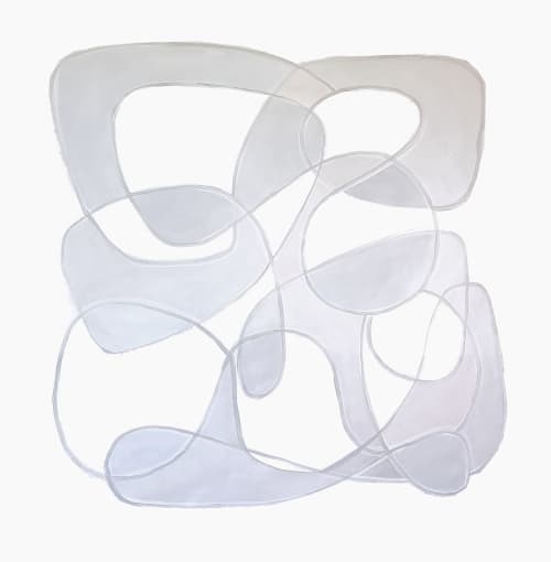 SOLD - 'iSAMU' original abstract painting by Linnea Heide | Paintings by Linnea Heide contemporary fine art