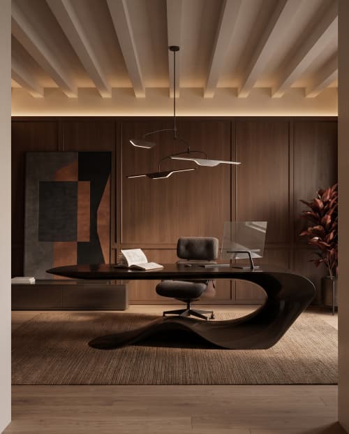 Nerea Sculpted Desk | Tables by INTERIOR VISUALS