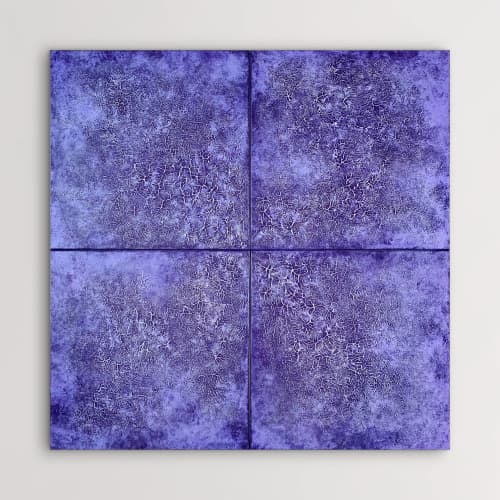 Radiance of Mind (SOLD) | Oil And Acrylic Painting in Paintings by Alessia Lu. Item made of canvas compatible with contemporary and modern style