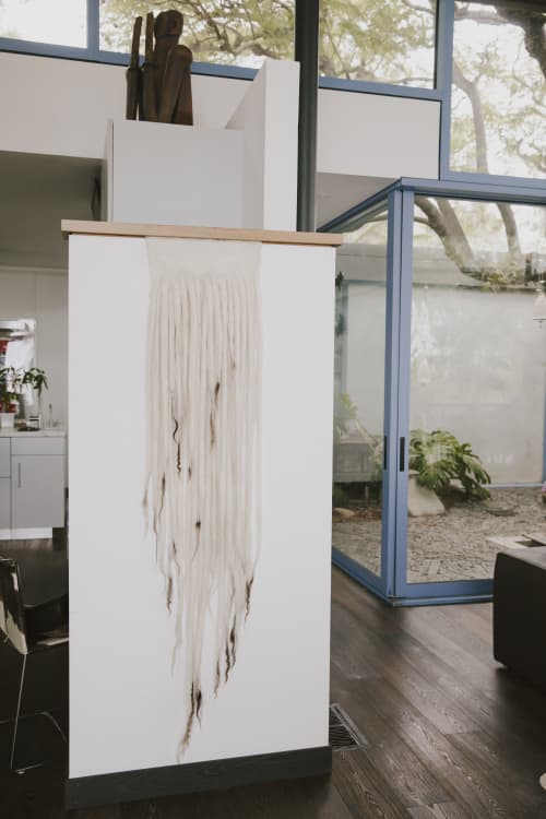 Seed No.044: Mini We | Tapestry in Wall Hangings by Taiana Giefer | Santa Barbara in Santa Barbara. Item composed of fabric and fiber