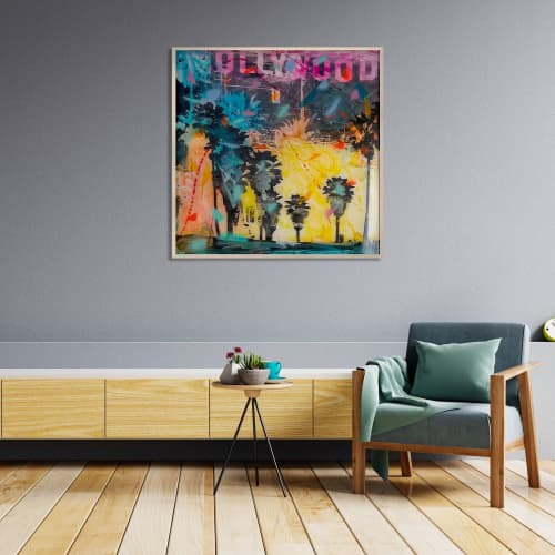 POP UP LA | Mixed Media by Sven Pfrommer. Item in urban style