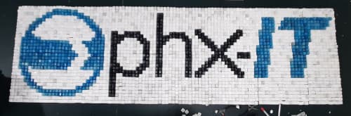 phx-IT logo | Wall Hangings by Erik Jensen Art | phx-IT in Phoenix